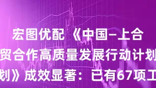 宏图优配 《中国—上合组织国家经贸合作高质量发展行动计划》成效显著：已有67项工作落实完毕